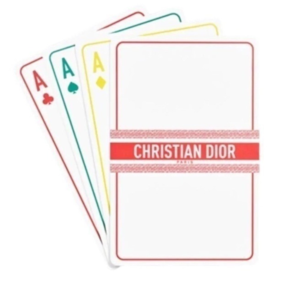 Christian Dior Set of‎ Playing Cards Brand New RARE SEALED